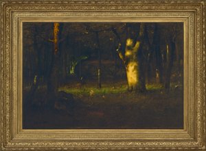 Ormanda Gün Batımı, 1891 by George Inness